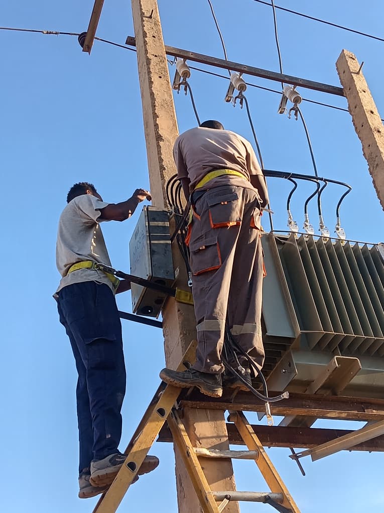 تركيب وتوصيل محوّل توزيع — الخرطوم — فيتال
