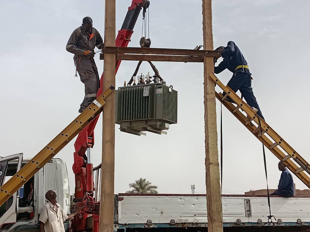 تركيب وتوصيل محوّل توزيع — الخرطوم — فيتال