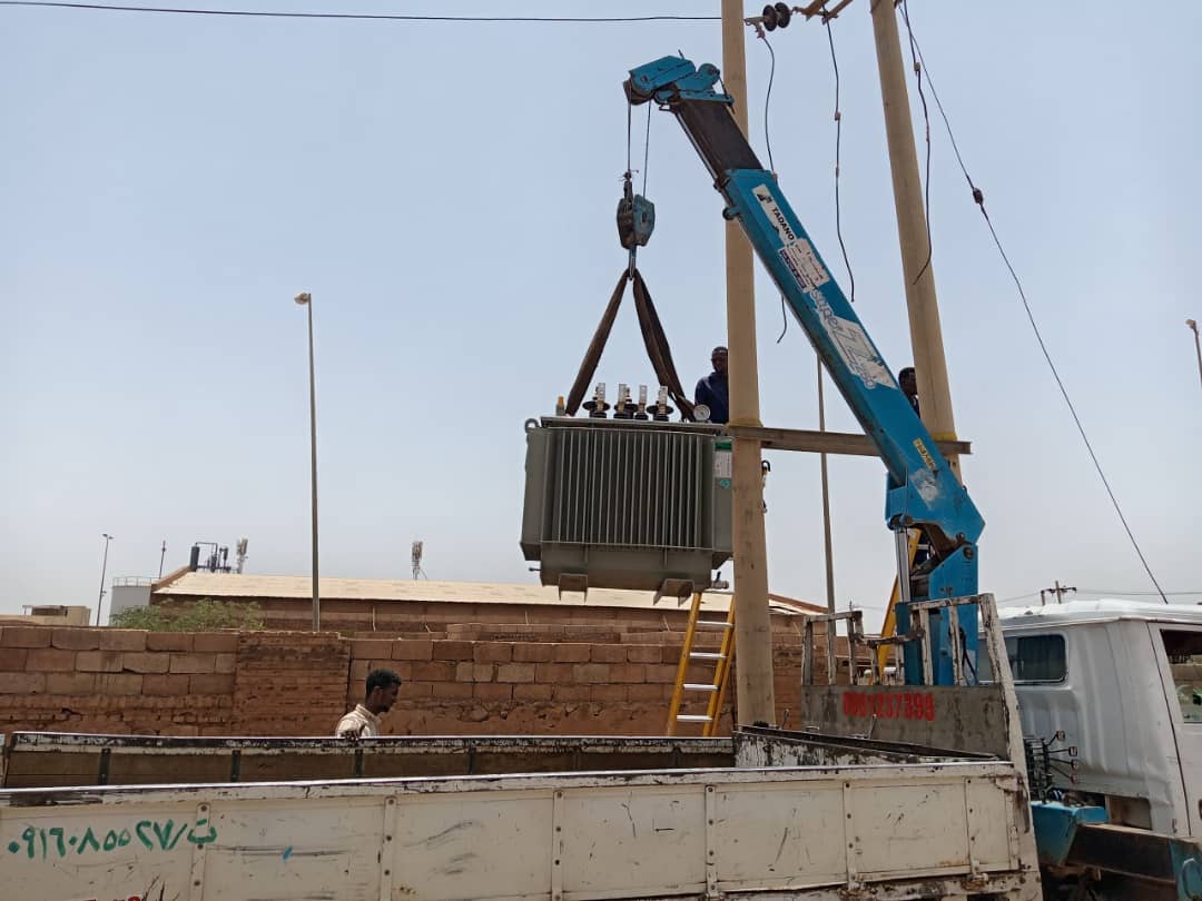 تركيب وتوصيل محوّل توزيع — الخرطوم — فيتال